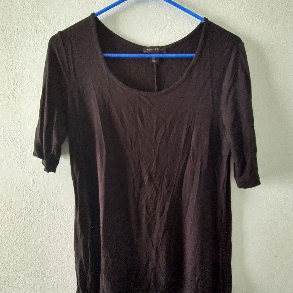 Black 3/4 Sleeve Top